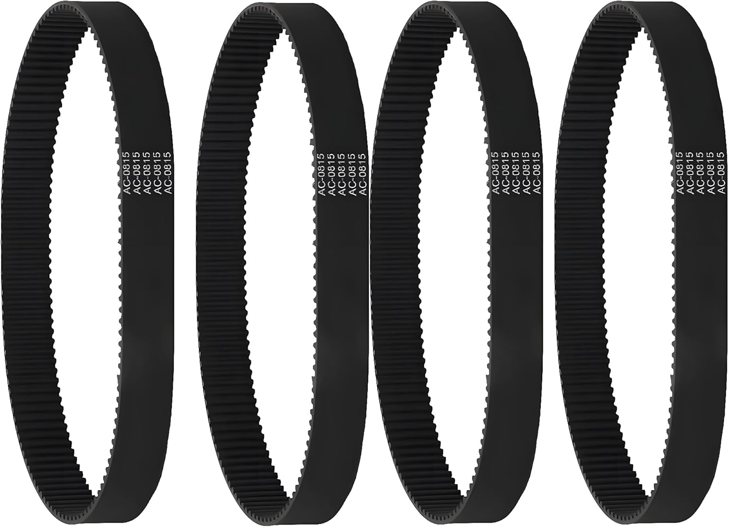 4-Pack Timing Belt Set for Compressors