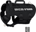 Tactical Dog Harness for Large Dogs - Breathable No-Pull Vest