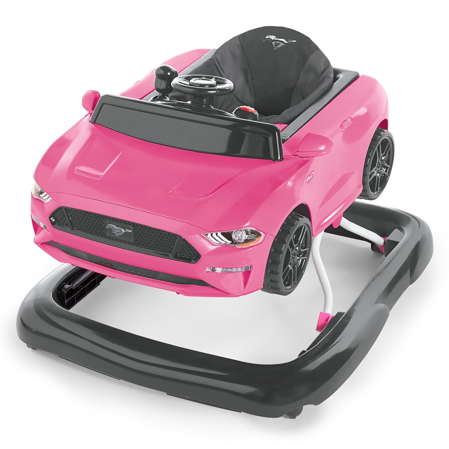 Bright Starts Ford Mustang 4-in-1 Pink Baby Activity Center