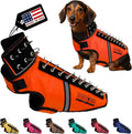 SpikeVest Dog Harness Vest Small Fluorescent Orange - Predator Shield