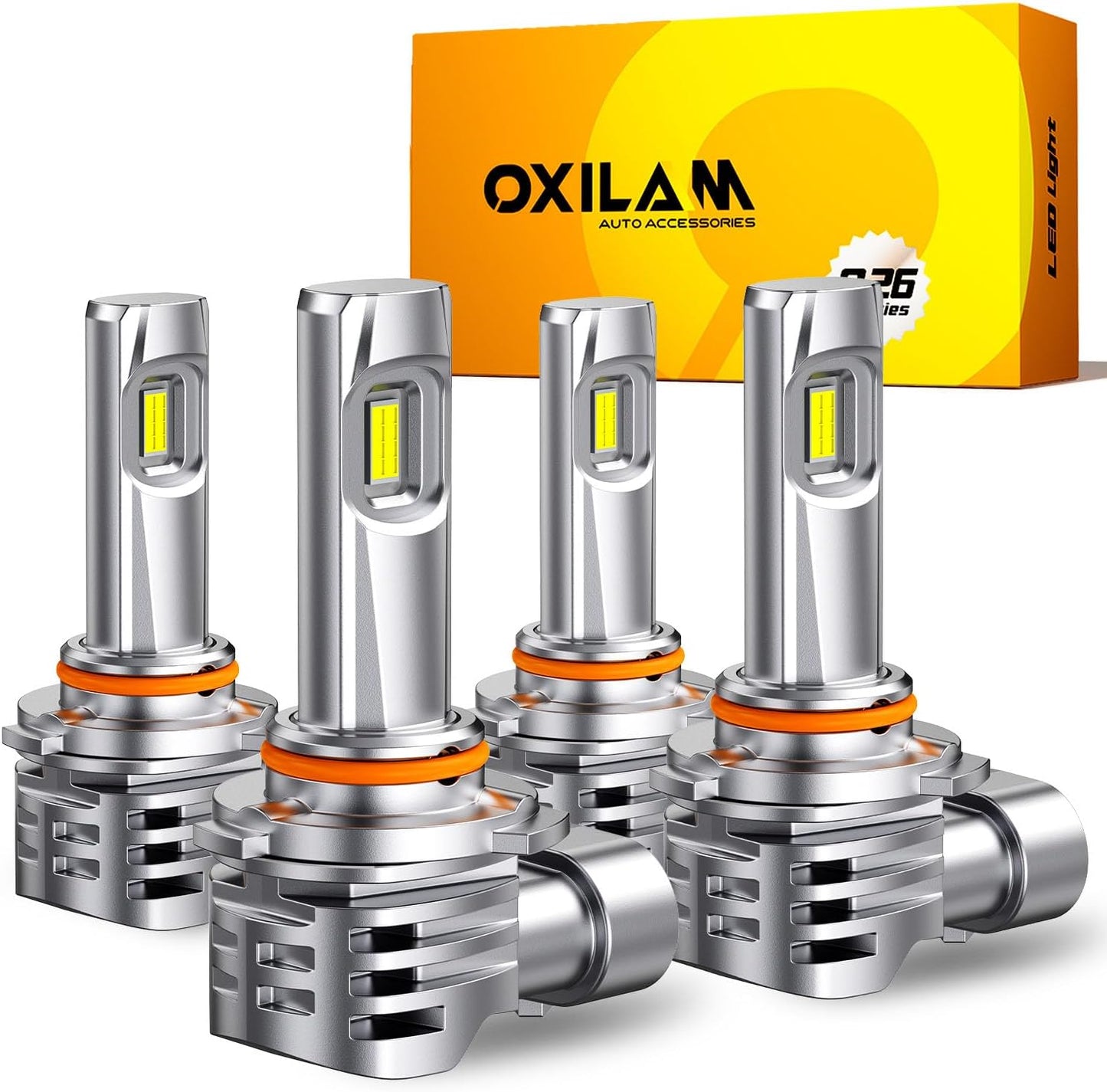 OXILAM 9005 9006 LED Bulbs Combo for Ultimate Visibility Upgrade