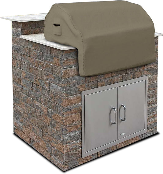 Durable Outdoor Grill Cover with Air Pocket & Elastic Fit