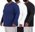 Real Essentials Mens Big & Tall 3-Pack Tech Stretch Dry-Fit
