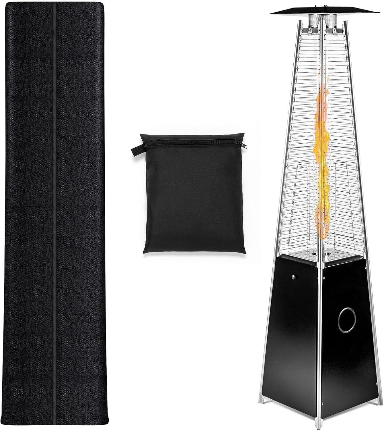 Pyramid Patio Heater Cover - Weatherproof & Durable