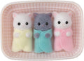 Calico Critters Persian Cat Triplets - Adorable Dollhouse Fun!