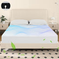Grounding Sheets Queen Size Fitted Sheet - 10% Silver Fiber, White