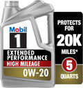 Mobil 1 Extended Performance High Mileage 0W-20 - Long Life Protection