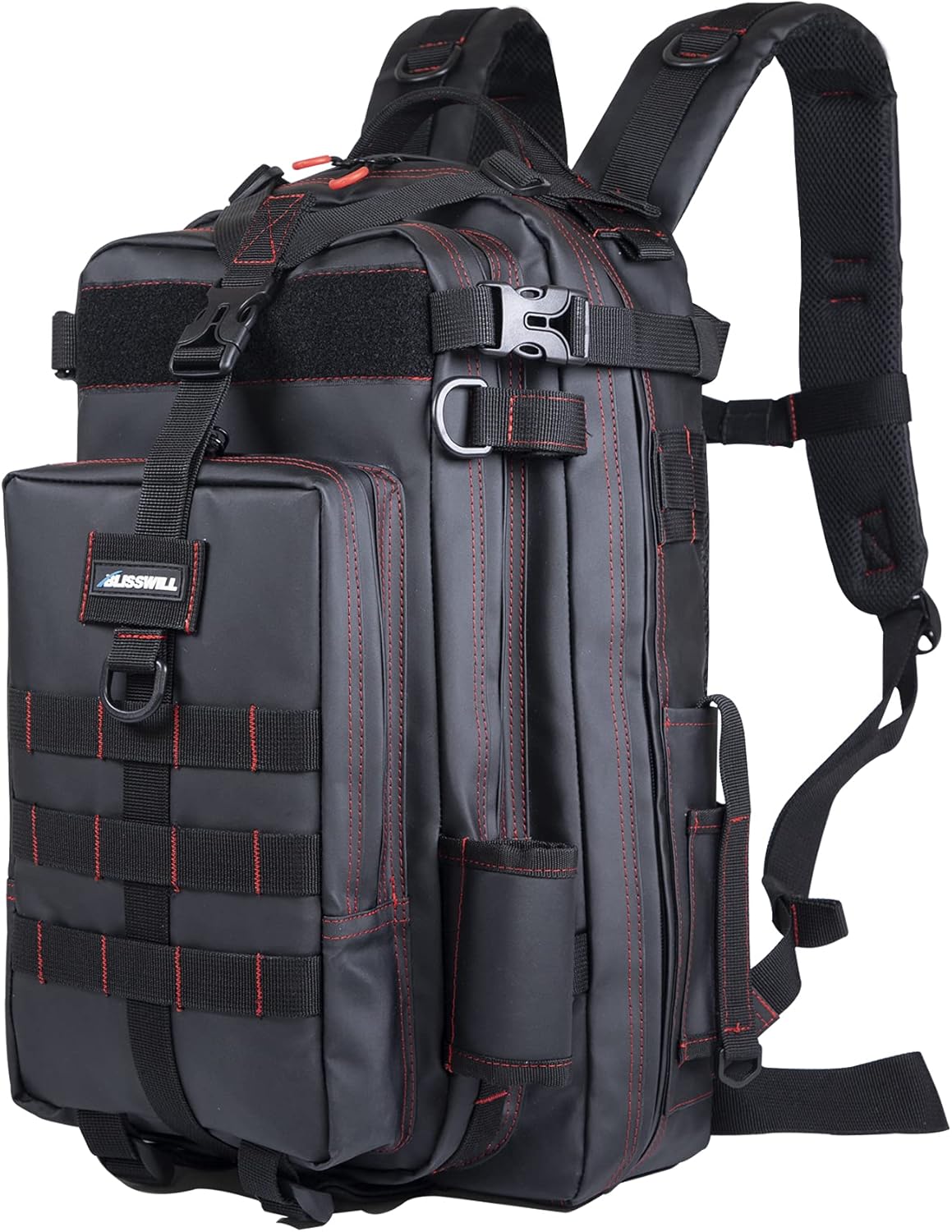 BLISSWILL Waterproof Fishing Backpack - Rod Holder Included
