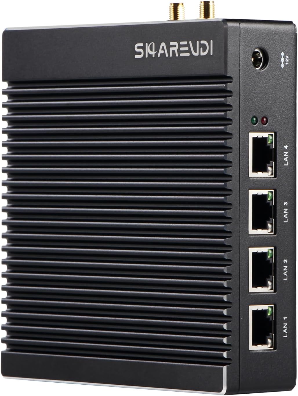 Fanless Firewall Mini PC with 4X Intel i226 LAN for Fast Networking