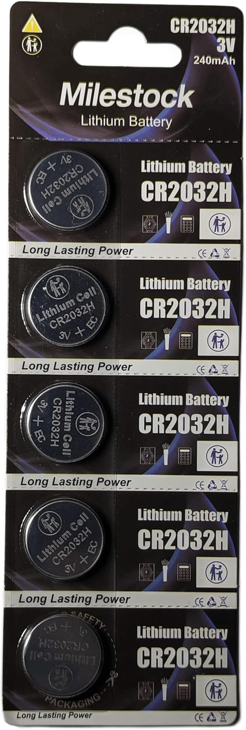 Long-lasting CR2032 Battery for Accu-Chek Glucose Monitor