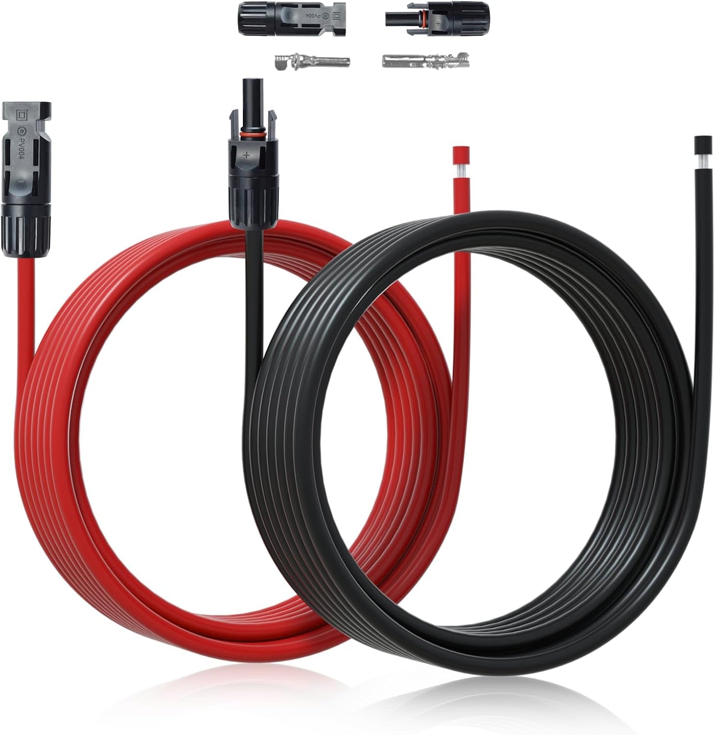 ECO-WORTHY 20FT 10AWG Solar Extension Cable for Off-Grid Systems