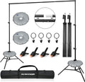 Backdrop Stand 10x7ft Adjustable Photo Background Support Kit - Stable