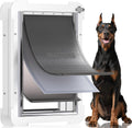 3-Flaps Never Rust Extra Large Dog Door for Door - Weatherproof XL
