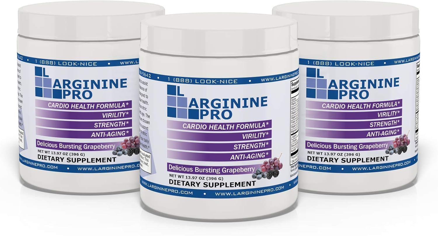 L-Arginine Pro 5,500mg Supplement for Enhanced Nitric Oxide Boost