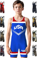 Exxact Sports Sublimated Wrestling Singlet - Durable Performance Fit