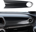 Car Copilot Center Control Panel Sticker ABS Carbon Fiber Decal