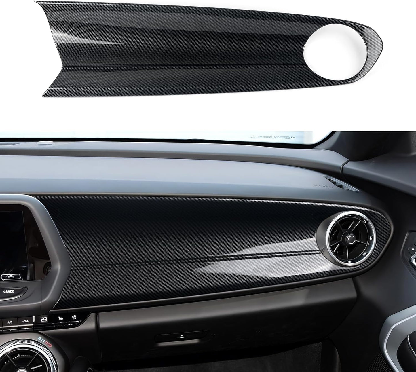Car Copilot Center Control Panel Sticker for Chevrolet Camaro