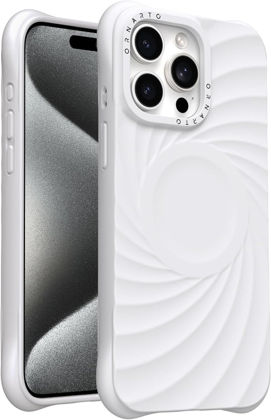 ORNARTO Vortuxe iPhone 15 Pro Case with 2X MIL-STD Protection