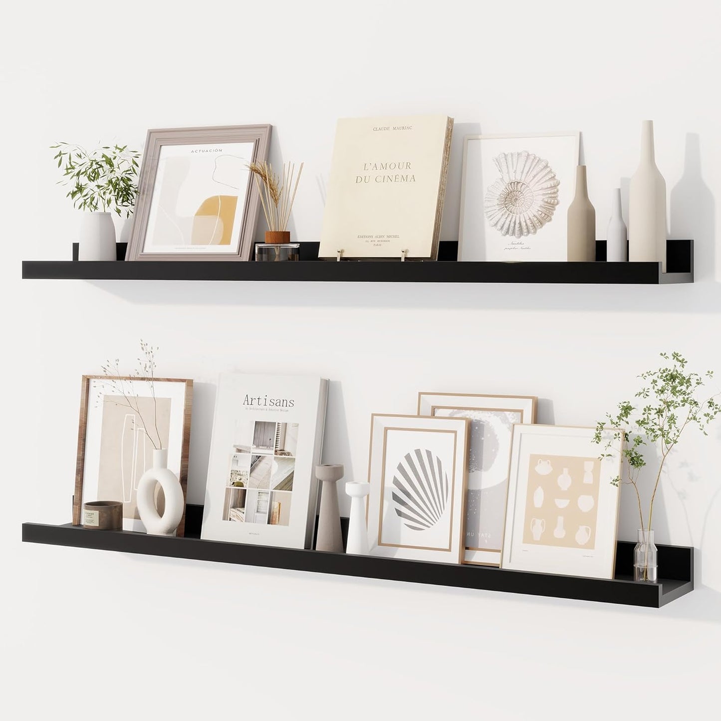 Dreamland Picture Ledge Shelf Set of 2 for Stylish Display
