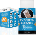 iCloth XL Screen Cleaning Wipes 60 Pack - Extra Large, Lint-Free