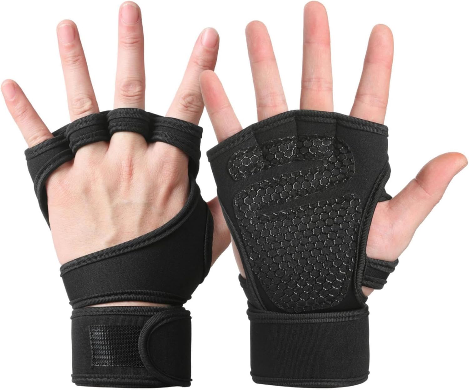 Mrichltm Wrist Support Gym Gloves - Lift, Train, Protect