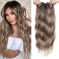 PANEWAY Hair Topper 20in Wavy Synthetic Topper - Natural Volume