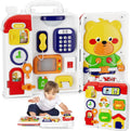 Montessori Toys for 1 Year Old Boy Girl - Musical Busy Board