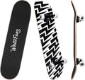 WhiteFang Skateboards for Beginners 31 x 7.88 - Smooth, Ready to Ride