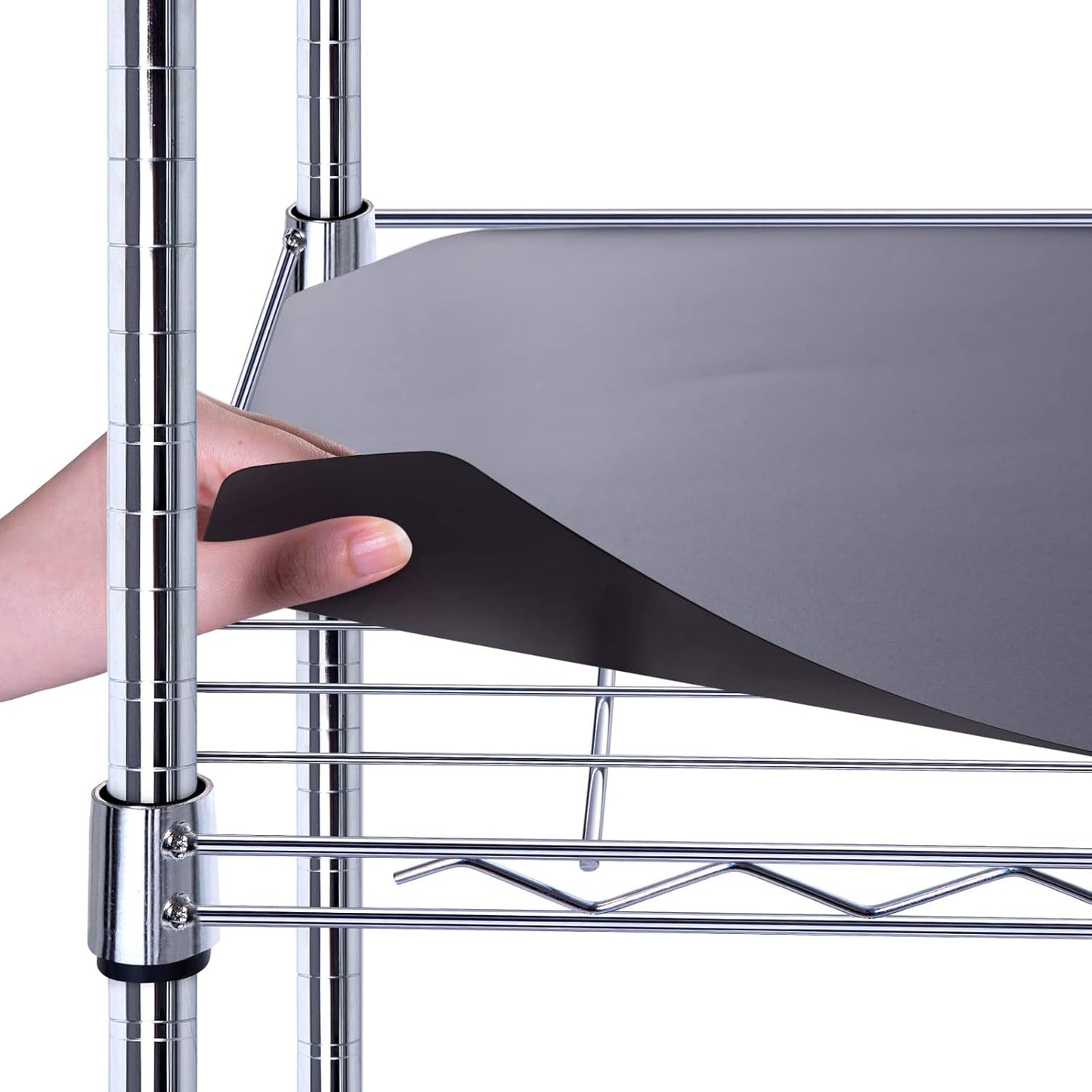 Heavy Duty Wire Shelf Liner Set of 4 for 24in X 48in Shelves