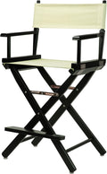 Casual Home 24in Director's Chair with Wheat Canvas Comfort