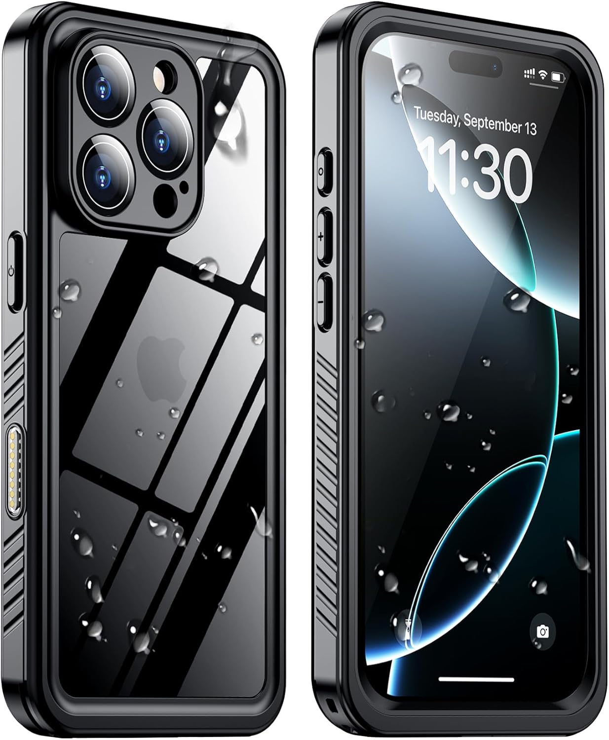 IP68 Waterproof iPhone 16 Pro Case with Full Body Protection