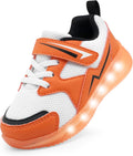 Toddler Light Up Shoes LED Flashing Mesh Sneakers - Comfortable Glow