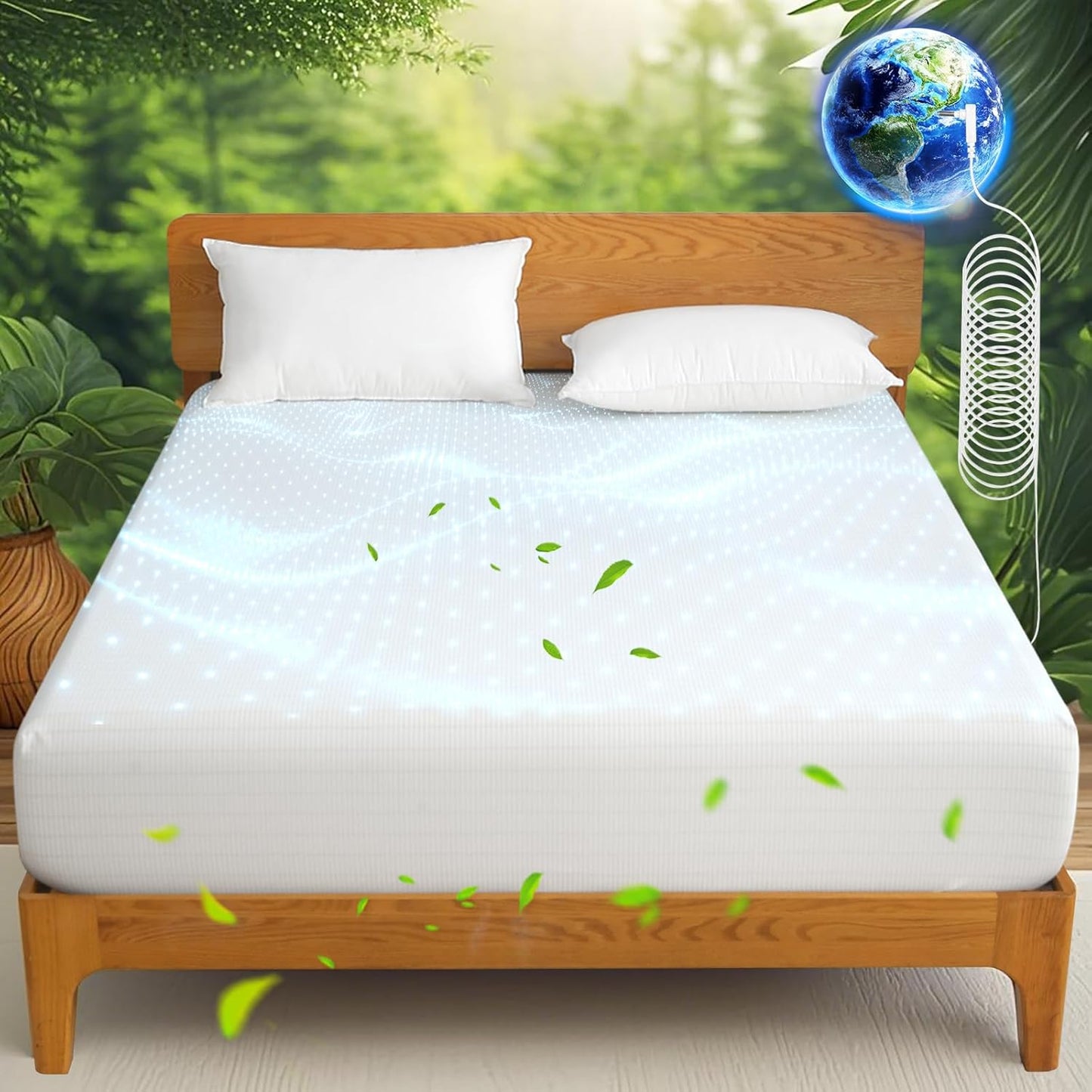 Ivellow Grounding Sheets Queen Size for Enhanced Sleep Quality
