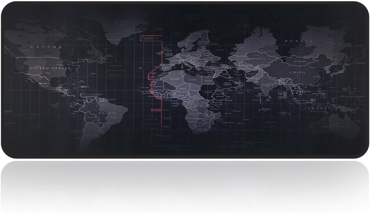 Qisan Large Gaming Mouse Pad | Extended Size for Ultimate Desk Protection