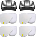 Vacuum Filters Replacement for Shark Navigator NV350 NV360 - 2+4 Pack