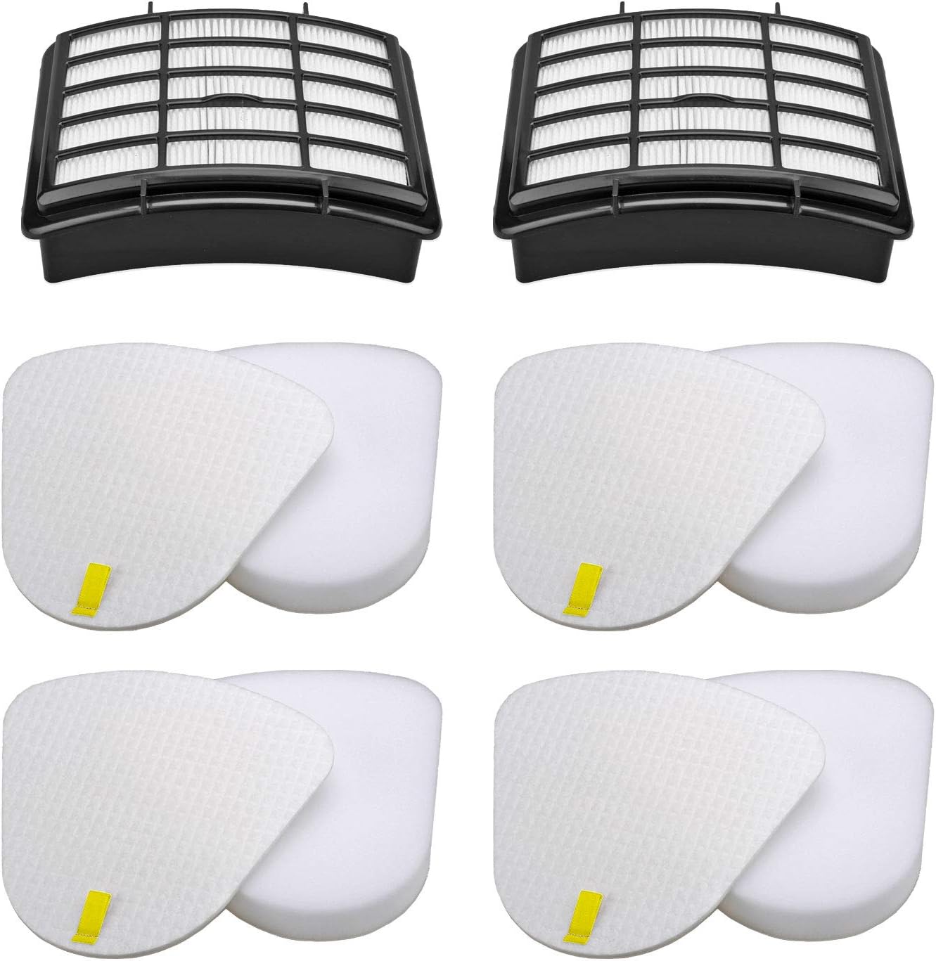 Superior 6-Pack Vacuum Filters for Shark Navigator