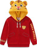Daniel Tiger's Neighborhood Fred Rogers Boys Hoodie with Ears