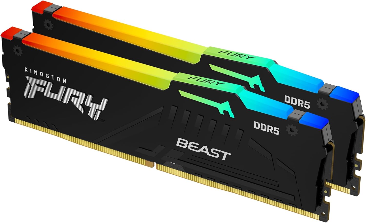 Kingston Fury Beast RGB 64GB DDR5 Memory Kit for Gamers