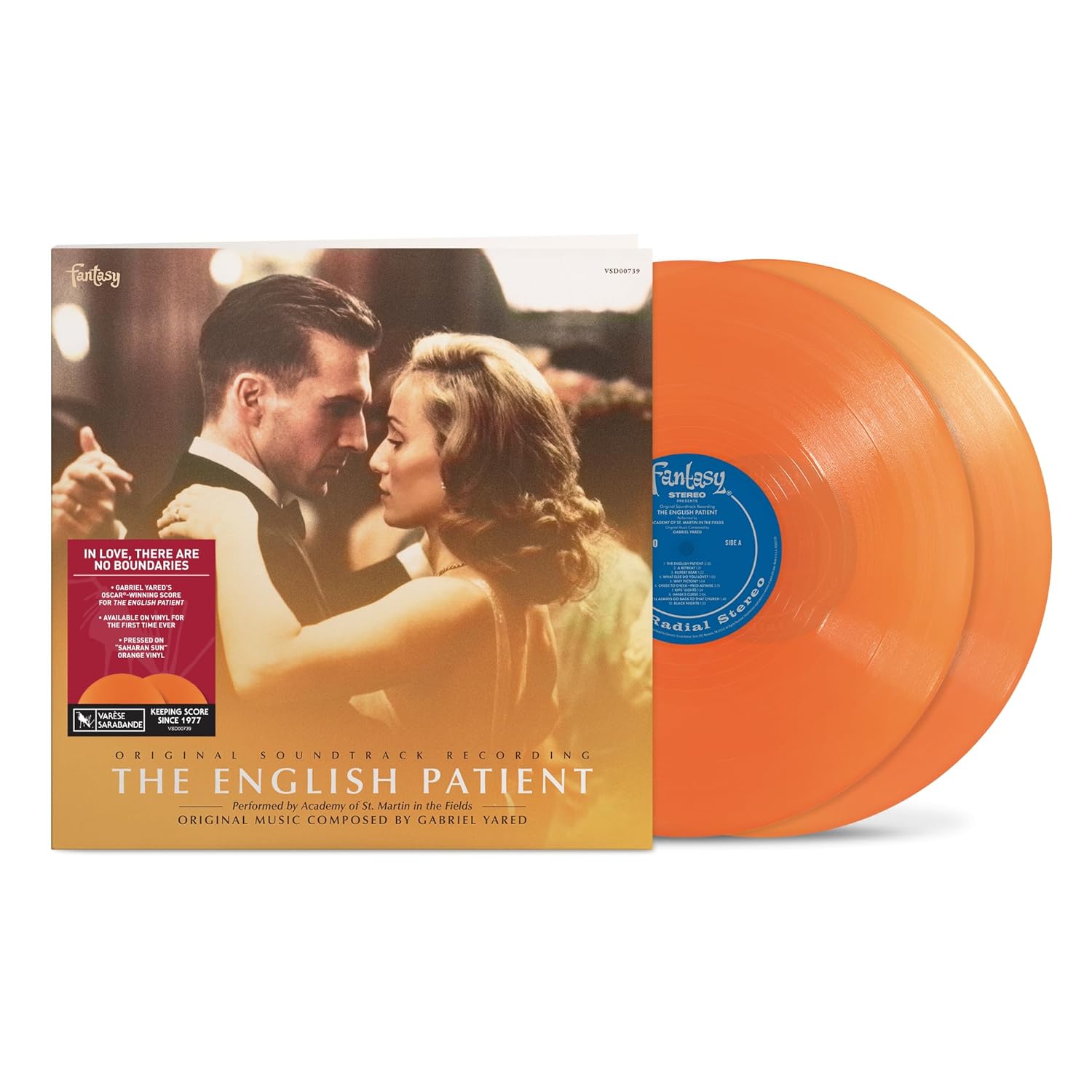 The English Patient Original Soundtrack Recording in Orange Crush