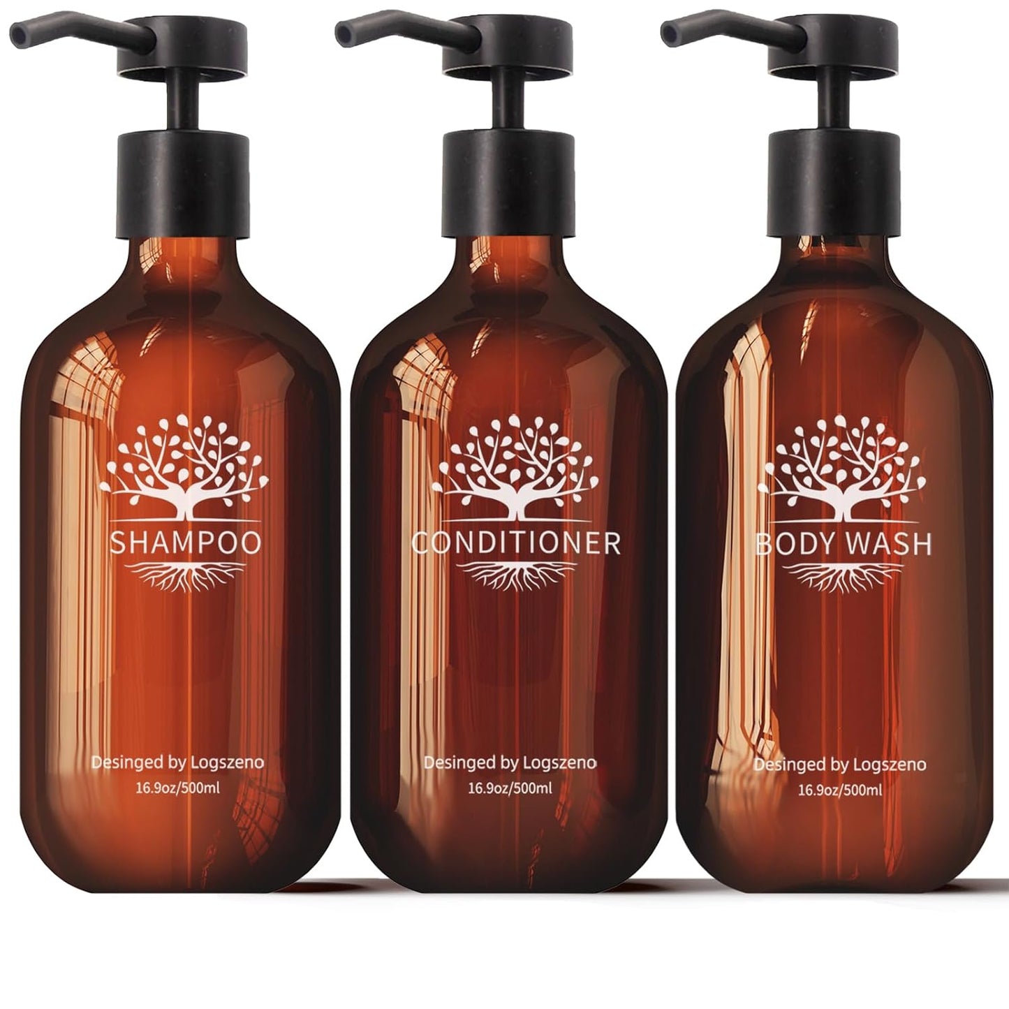 Refillable Shower Dispenser Set - Bathroom Decor Savior