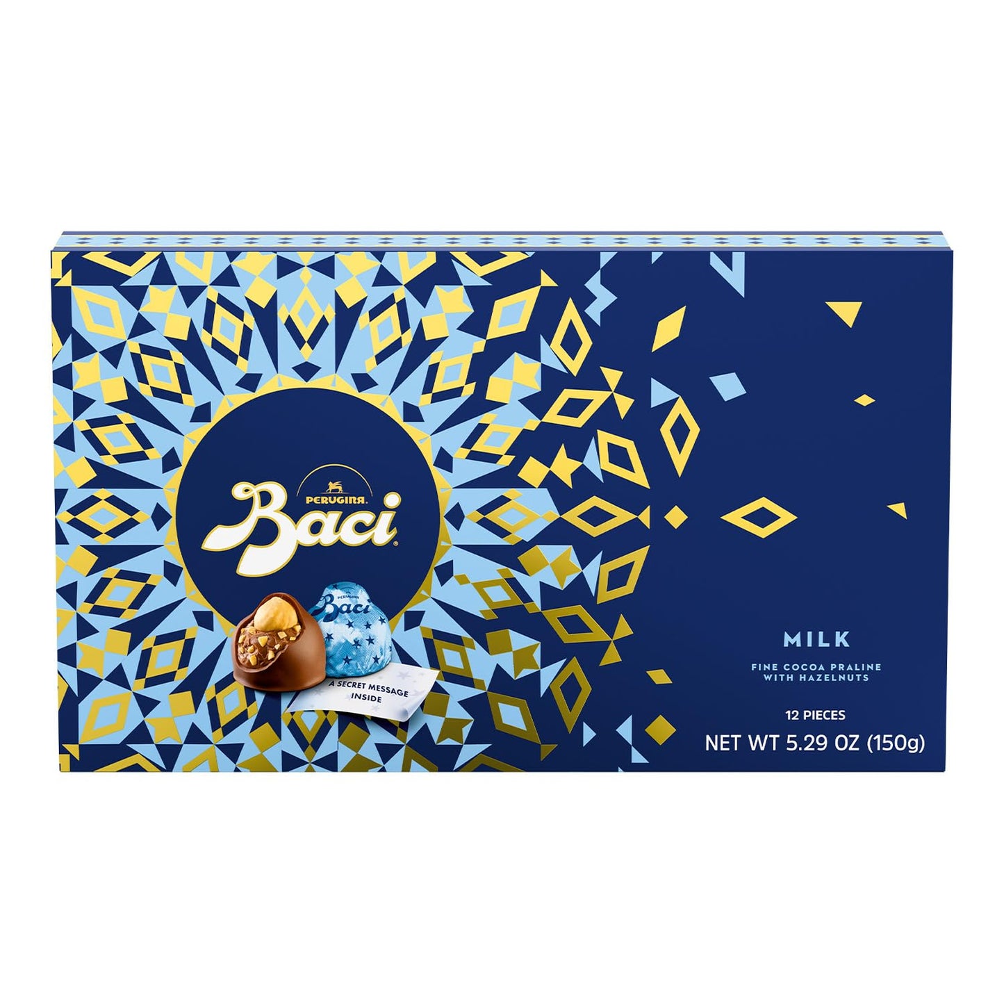 Baci Perugina Milk Chocolate 12 Piece Box of Delightful Treats