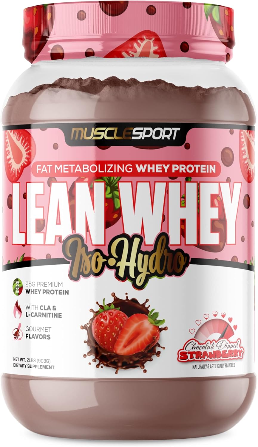 Musclesport Lean Whey Revolution Protein Powder - Low Calorie Option