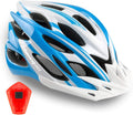 Bike Helmet Men Women Shinmax with Rear Light and Detachable Visor