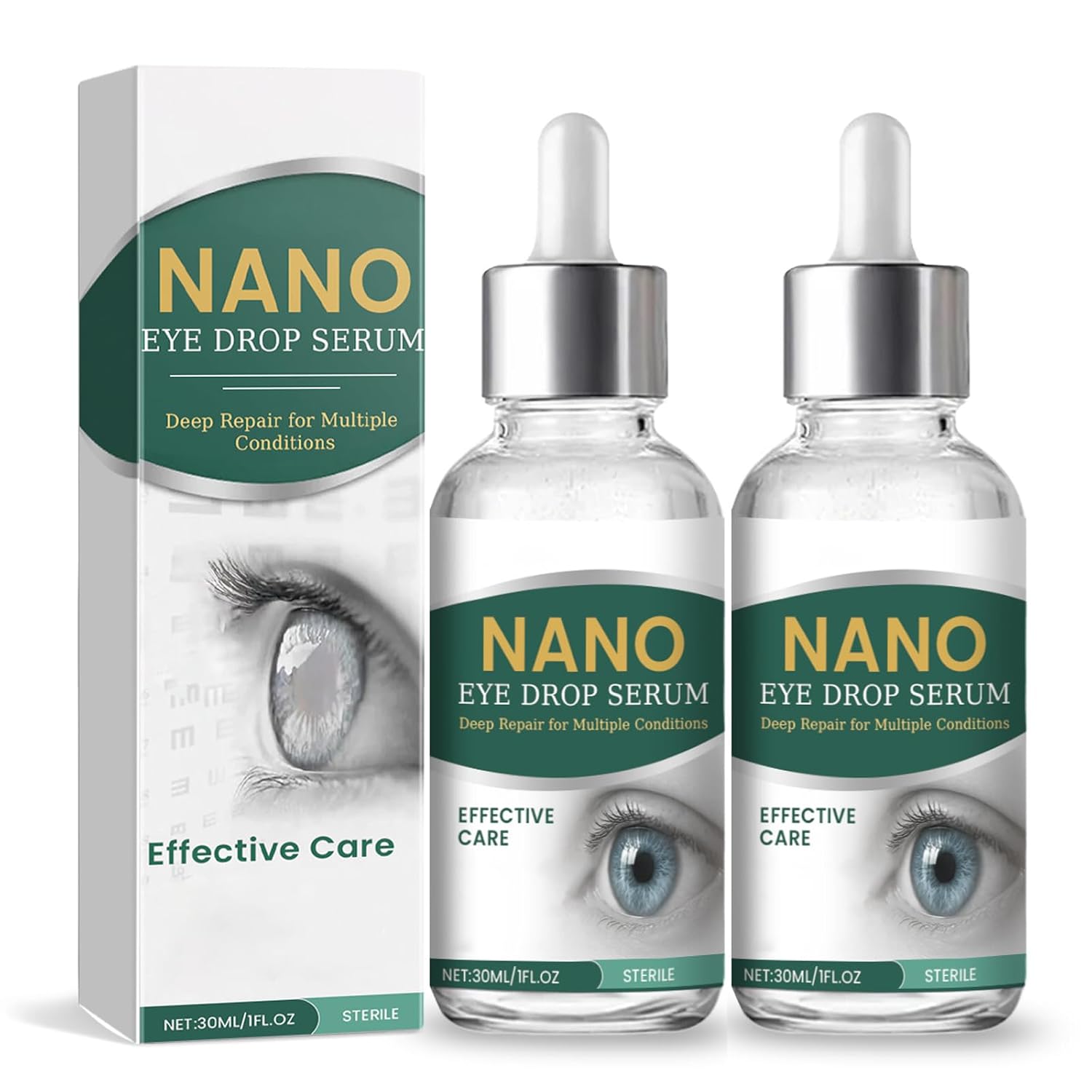 Optifusion Eye Drops with Lutein, Vitamin C & E for Clarity