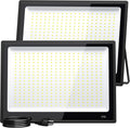 300W LED Flood Light 2 Pack - 37,000LM Daylight Brightness