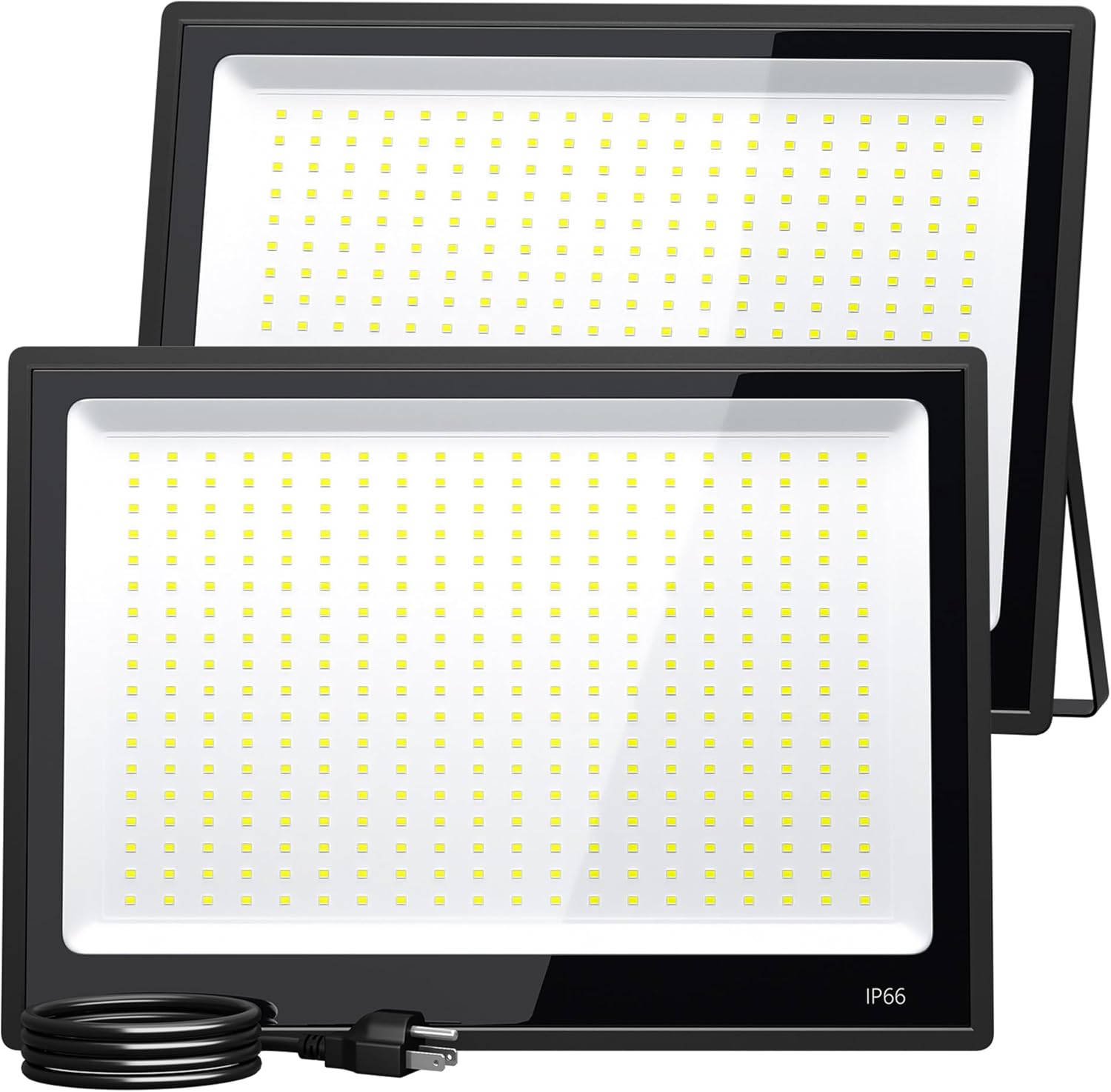 300W LED Flood Lights Outdoor - 37,000LM Bright Work Light