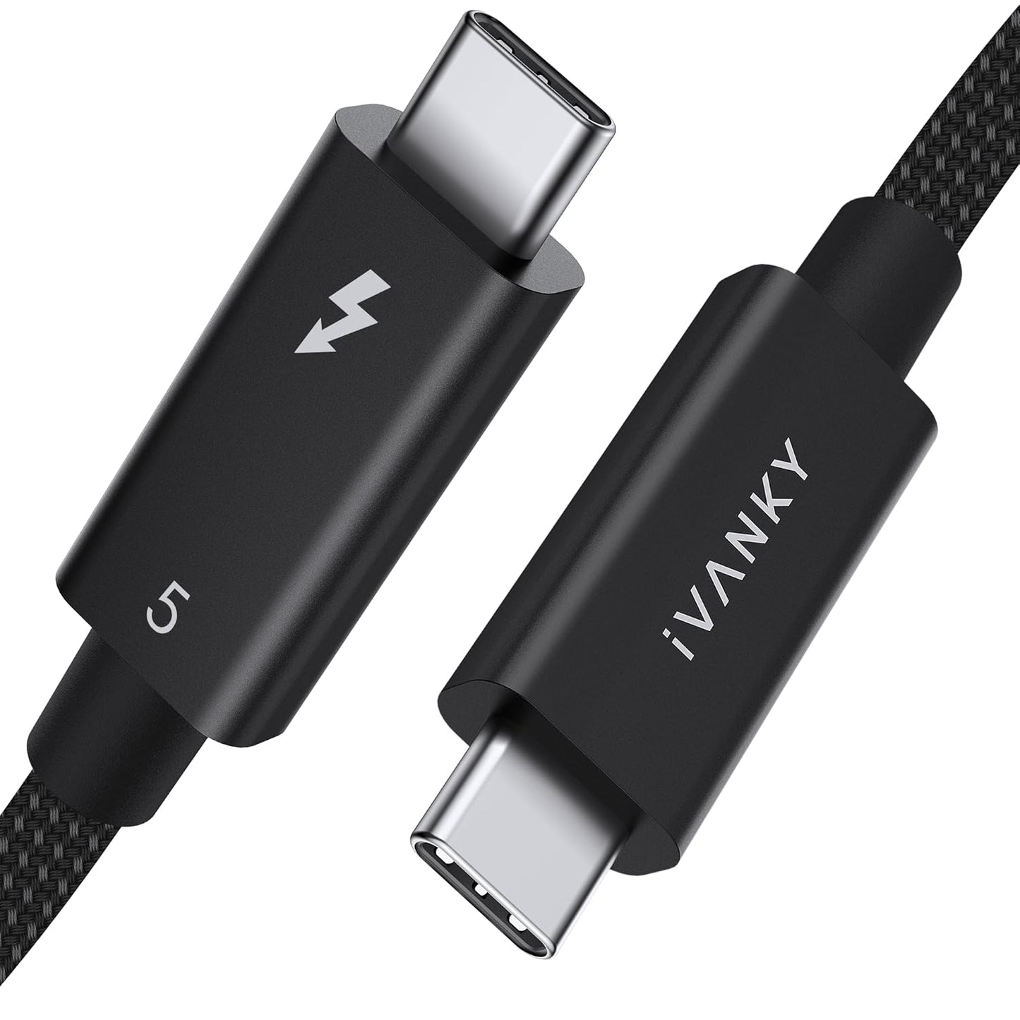 IVANKY Thunderbolt 5 Cable 3.3ft - 120Gbps & 240W Power