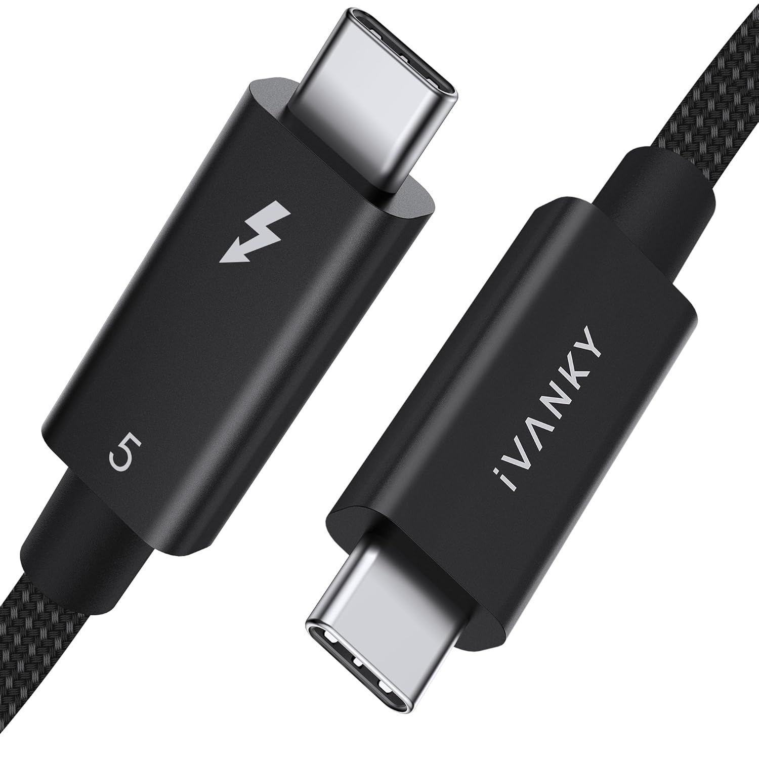 IVANKY Thunderbolt 5 Cable 3.3ft - 120Gbps & 240W Power