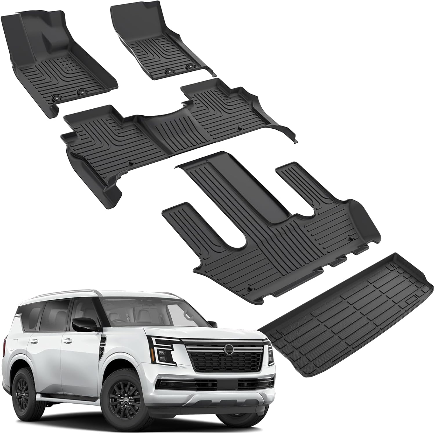Custom Fit Floor Mats for Nissan Armada Infiniti QX80 2025