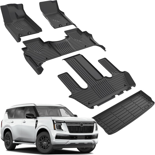 Custom Fit Floor Mats for Nissan Armada Infiniti QX80 2025